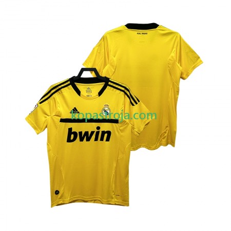 Billiga Fotbollströjor Real Madrid 2011 2012 Målvakt Retro Hemma tröja Kortärmad